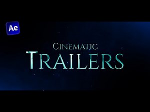 After Effects Tutorial - Cinematic Trailer Animation in After Effects | No Plugin