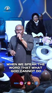 10K views · 444 reactions | When we say ‘What God cannot do does not exist,’ we are proclaiming the greatness and limitless power of God. | Rock of Victory Ministries | Facebook