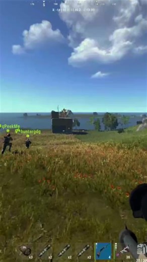 Bushcamping with a hv 😔 #rust #rustconsole #rustgame #rustclips #rustconsoleedition #rusttok #fypage @huntergdg