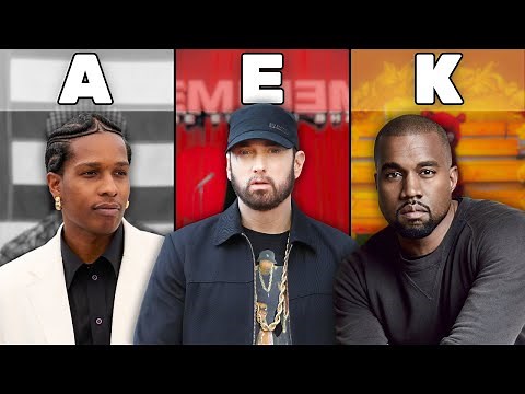 Best Rappers from A-Z