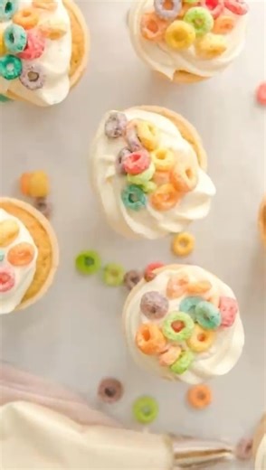 Step into the world of whimsical desserts with these Cupcake Cones!...