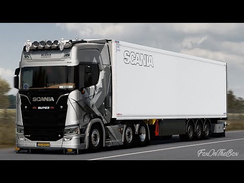 ETS2 1.45 New Scania R & S series DC13 & V8 Engine Sound Mod | Euro Truck Simulator 2 Mod
