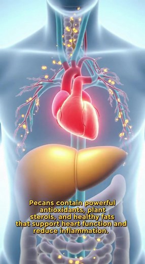 Benefits of pecan | Antioxidants, Digestion & Heart Health https://youtube.com/shorts/N50f-zrmCOs?feature=share Pecans are rich in antioxidants, plant sterols, fiber, and healthy fats—helping digestion, supporting heart function, and reducing inflammation naturally. pecan benefits, health benefits of pecans, antioxidant nuts, plant sterols, digestion support foods, fiber rich foods, heart healthy nuts, anti-inflammatory nuts, pecan nutrition, wellness foods, natural nutrition, medical education,