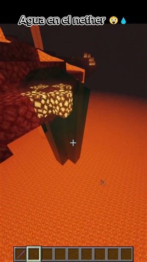 Agua en el nether?? Con una losa?? 🚀 Minecraft