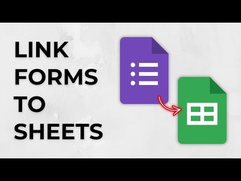 How To Link Google Forms To Google Sheets