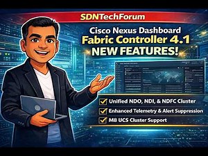 Cisco NDFC 4.1 NEW Features & Installation Guide (3-Node Cluster + Standby Node)