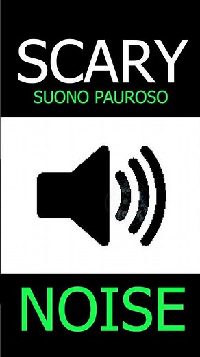 SCARY NOISE - Horror sound (SCARY SOUND) #shorts #sounds