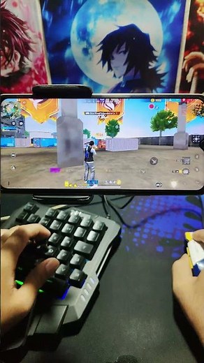 Free Fire Gaming keyboard mouse🖱️⌨️📲 Gameplay #mixpro #geekgamer #shorts #shortsviral #youtubeshorts
