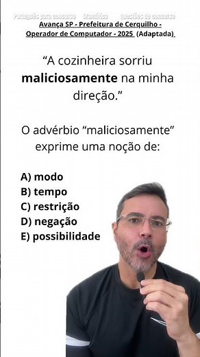 Adverbs and their semantic values ​​#Portuguese #ENEM #PortugueseTips #PublicExam #Adverbs