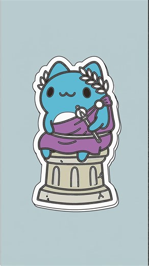 Easy How to Draw Roman Cat Emperor - Beginners Art