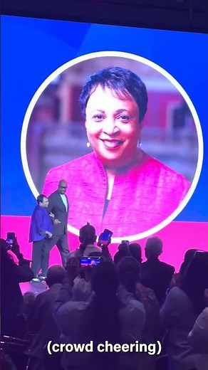 A standing ovation for Dr. Carla Hayden at #ALAAC25!