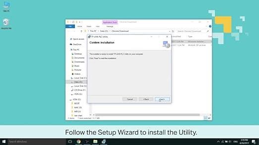 TP-Link AV1000 2-Ports Gigabit Powerline ethernet Adapter, Power Outlet Pass-Through, Powerline s...