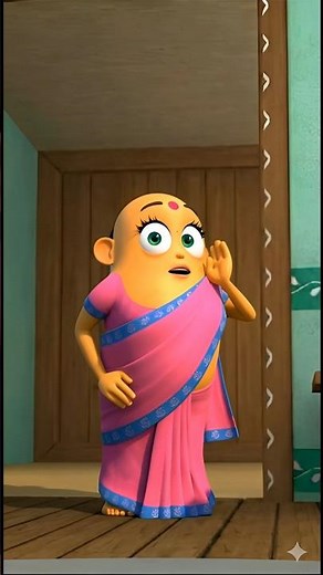 🥔 Aloo Kachaloo Beta Kahan Gaye The | Hindi Rhymes for Kids | 3D Cartoon Song #shorts