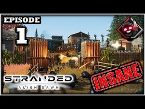Mukluk Plays Stranded: Alien Dawn - Insane - Military Outpost Part 1