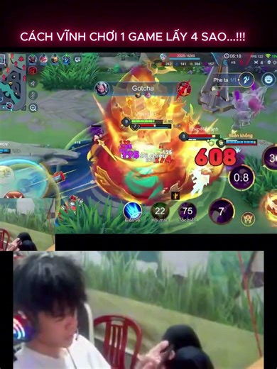 4 Sao Trong 1 Trận Đấu Là Có Thật ! Vĩnh Đã Làm Gì Để Có Được 4 Star ?