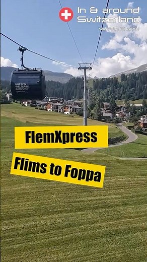 FlemXpress Flims → Foppa | LAAX, Graubünden, Switzerland