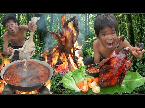Wilderness Cooking Duck / Jungle Cooking Channel