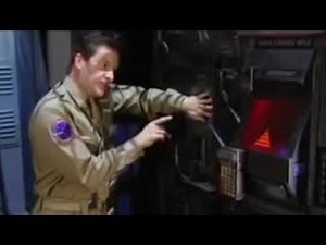 Rimmer Gets Caught by the Dispensing Machine | Red Dwarf | BBC Studios