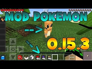 DOWNLOAD DO MOD POKEMON PARA MINECRAFT PE! POKEMON PARA MCPE! [MOD MCPE]