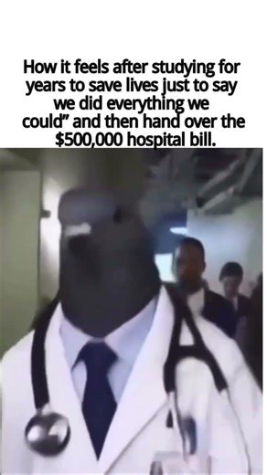 How it feels after studying for years to save lives