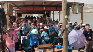 The Elijah List Ministries Israel tour has begun! Worship with Steve Swanson on the Sea of Galilee. Wish you were here! - Steve | The Elijah List