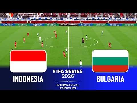 Indonesia vs Bulgaria Final FIFA Series 2026 | Full Match Simulation PES 21