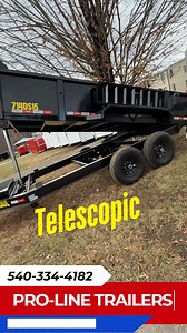 🌟 Pro-line® Dump Trailers: Built to Work as Hard as You Do Whether it’s construction, landscaping, or farm work, our dump trailers handle heavy loads with ease. 💪 Key features include: hydraulic lifts, reinforced beds, and durable designs for any job. 📞 Call 540-334-4182 or check out the options at www.prolinetrailers.com. | Pro-Line Trailers