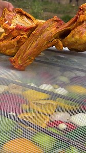 Grandma Solo Butchering and Cooking a Whole Lamb #grandma #Solo #meat #cooking | Sweet Village