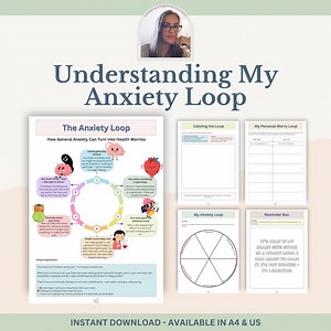 Health Anxiety Cycle Worksheet for Teens: Neurodivergent Mental Health Activity (PDF Download) - Etsy