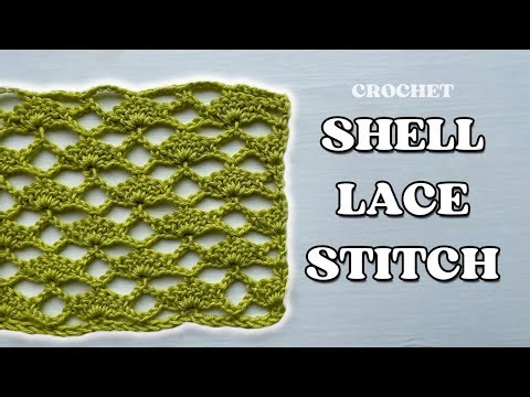 Mastering the Shell Lace Crochet Stitch