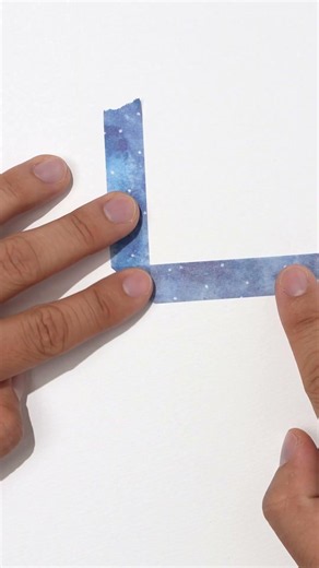 Two clever ways to use masking and washi tape