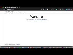 C# Hello ASP.NET Part 1: Intro