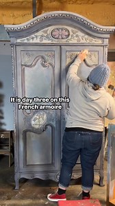 Painting A French Country Armoire | Paint with Casey