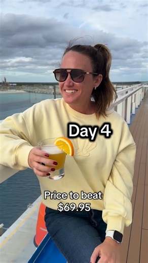 Emily Dyer-Fecas on Instagram: "1. Drink responsibly people. 2. Don’t be judgy mcjudgerson 3. I know I don’t say Anejo properly. Im very white. 4. Was for research purposes. 😉 #carnival #carnivalcruise #cruise #drinkpackage #travel"