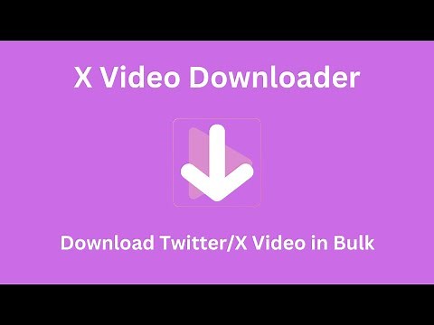 How to Bulk Download X/Twitter Videos in original quality in 2026