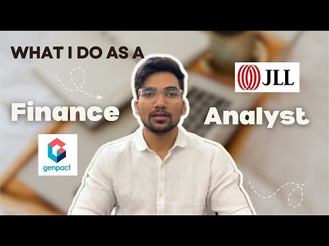 What I Actually Do as a Finance Analyst | Full Job Role at Genpact and JLL Explained