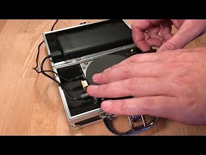 SC500 Smallest Scratch Turntable in the world - plus DIY Flightcase