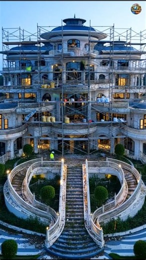 Luxury Mansion Restoration Transformation 🤯 Before vs After #restoration #shortsfeed #shorts