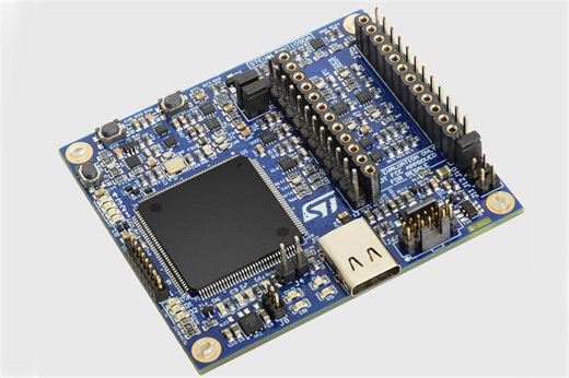 STMicro's STEVAL-MKI109D evaluation board supports all ST MEMS sensors with a DIL24 socket - CNX Software