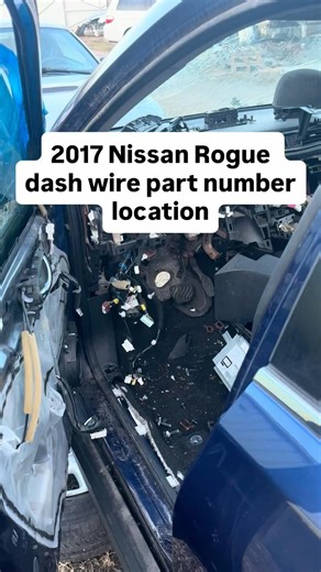 2017 Nissan Rogue dash wire instrument panel harness harness-main part number 24010-6FL0C location