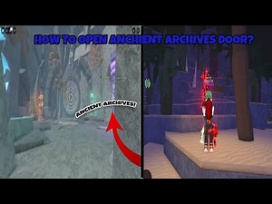 FISCH | how to open ancient archives door!! | tutorial/all locations for everything!