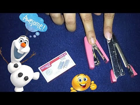 How to insert pins in the Stapler??