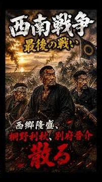 田原坂のその後…西郷隆盛、桐野利秋、別府晋介 最後の城山へ｜西南戦争