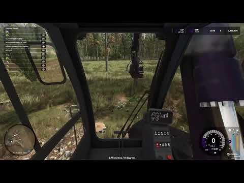 Farming Simulator 25 swamp logging