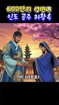 [한국사] 한국인 10명 중 1명은 '인도 사람'의 후손이라고? _ 인도 공주 허황옥