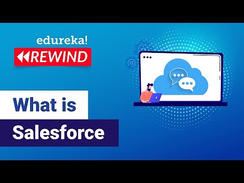 What Is Salesforce | Salesforce CRM | Salesforce Training | Edureka | Salesforce |Rewind - 4