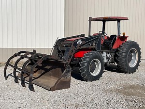1990 Case IH 5130 MFWD Tractor W/Loader | Agriculture