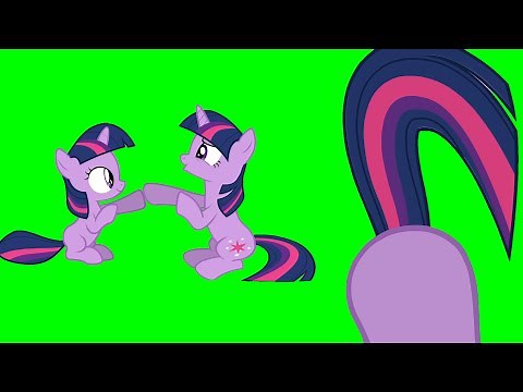 Twilight Sparkle Sunshine Ladybugs Awake Dance - Green Screen Ponies