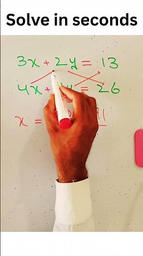 Simultaneous Linear Equations | Math Shortcut for Students #simultaneousequation #equations