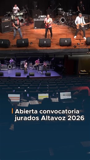 🎸🔥 Ya resuena todo el power de Altavoz 2026 Buscamos expertos locales, nacionales e internacionales con trayectoria, conocimiento y todo el amor por la escena musical de Medellín para conformar el banco de jurados de Altavoz. *Recuerda que si fuiste jurado de Altavoz en el 2025 no podrás participar en esta convocatoria. 👉 ¡Súmate, difunde y comparte! Construyamos juntos nuestra Medellín Capital Creativa. Consulta toda la información en www.medellin.gov.co/estimuloscultura/verconvocatoria/1391